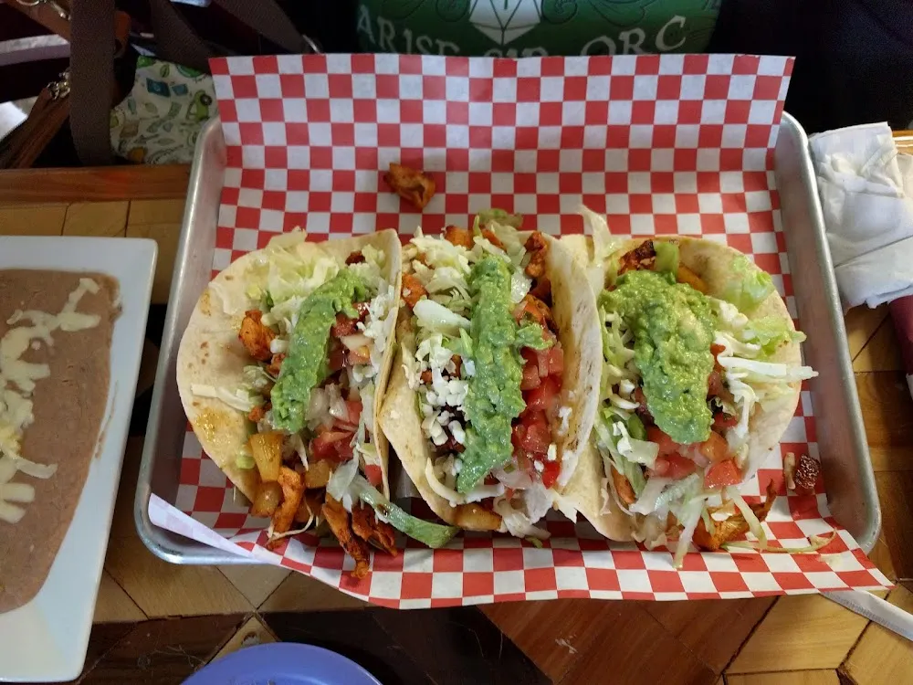 Chicken Hawaiian Tacos